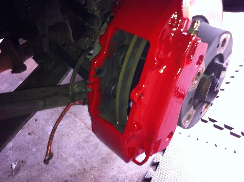 Red Brake Calipers 986 Series (Boxster, Boxster S)